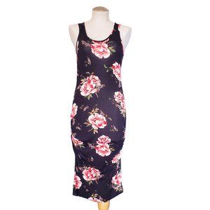 Venus Ruched Bodycon Midi Lenth Dress